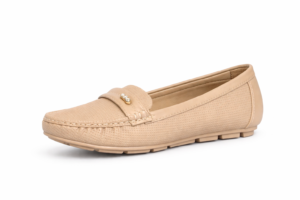 Beige Luxe Driving Loafer