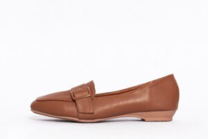 Brown Strap Classic Flat
