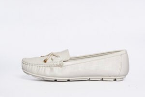 White Bow Comfort Loafer